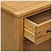 Scarpiera 76x37x105 Cm In Legno Massello Di Rovere - Foto miniatura 5