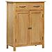 Scarpiera 76x37x105 Cm In Legno Massello Di Rovere - Foto miniatura 1