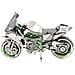 Fascinations Metal Earth Iconx Kawasaki Ninja Puzzle Di Metallo 3d - Foto miniatura 1