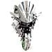 Fascinations Metal Earth Iconx Kawasaki Ninja Puzzle Di Metallo 3d - Foto miniatura 4