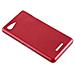 Custodia Compatibile Con Sony Xperia E3 In Rosso - Coperchio Protettivo In Silicone Tpu Flessibile Con Design Spazzolato - Foto miniatura 5