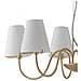 Lampadario Canto Oro 6xg9 65,6x22,6cm - Foto miniatura 1