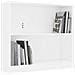 Libreria Bianca 80x24x75 Cm In Truciolato - Foto miniatura 3