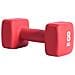 Manubrio 8 Kg In Neoprene Rosso - Foto miniatura 2