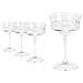 Set Coppe Champagne Da 4 Pezzi, In Vetro Trasparente - Foto miniatura 8