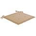 Sedie Da Giardino Con Cuscini Beige 4 Pz Massello Di Teak - Foto miniatura 7