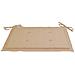 Sedie Da Giardino Con Cuscini Beige 4 Pz Massello Di Teak - Foto miniatura 8