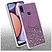 Custodia Compatibile Con Samsung Galaxy A10s / M01s In Viola Con Glitter - Coperchio Protettivo In Silicone Tpu Flessibile Con Glitter Scintillanti - Foto miniatura 3