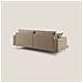 Dorian Divano Lineare Antimacchia T05 Beige - Foto miniatura 3