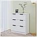 Credenza Bianca 60x30x70 Cm In Legno Multistrato - Foto miniatura 3