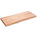 Ripiano Muro Marrone 120x50x (2-6) cm Massello Rovere Trattato - Foto miniatura 1