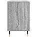 Scarpiera Grigio Sonoma 102x36x60 Cm In Legno Multistrato - Foto miniatura 3