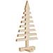 Albero Di Natale Decorativo In Legno 60 Cm Legno Massello Pino - Foto miniatura 2