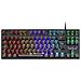 MKXTKLRES tastiera USB QWERTY Spagnolo Nero - Foto miniatura 5