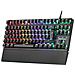 MKXTKLRES tastiera USB QWERTY Spagnolo Nero - Foto miniatura 6