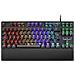 MKXTKLRES tastiera USB QWERTY Spagnolo Nero - Foto miniatura 1