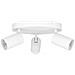 Spot Moderno Telimbela Z In Acciaio Bianco 3 Luci Gu10 4,9w Ip20 - Foto miniatura 1