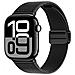 Cinturino Per Apple Watch In Vera Pelle Black L - Foto miniatura 1