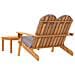 Set Salotto da Giardino Adirondack 2pz Legno Massello di Acacia - Foto miniatura 3