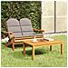 Set Salotto da Giardino Adirondack 2pz Legno Massello di Acacia - Foto miniatura 5