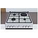 Cucina Combinata Bianca A 4 Fuochi Da 69 Litri - Is67m5pcw/fr/1 - Foto miniatura 7