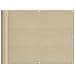Paravento Da Balcone Beige 75x1000 Cm 100% Poliestere Oxford - Foto miniatura 2