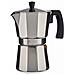 Caffettiera In Alluminio 3 Tazze Con Manico 9x15x15,5 Cm. Color Argento - Foto miniatura 1
