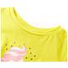 Maglietta da Bambina Gialla 104 - Foto miniatura 3