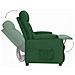 Lusso Casadino -  Poltrona Alzapersona Verde Scuro Tessuto - Foto miniatura 5