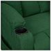 Lusso Casadino -  Poltrona Alzapersona Verde Scuro Tessuto - Foto miniatura 7