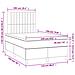 Giroletto a Molle con Materasso Tortora 120x190 cm in Tessuto - Foto miniatura 9
