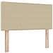 Letto con Rete a Molle e Materasso Verde Chiaro Grigio 80x200 cm Tessuto Corduroy - Foto miniatura 7