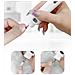 Lima Elettrica Portatile Per Unghie - Lima Professionale Per Manicure E Pedicure Pink - Foto miniatura 2