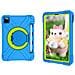 Custodia Per Ipad Air 5/air 4/ Pro 11 Con Supporto Girevole E Alloggiamento Per Stilo Blu - Foto miniatura 3