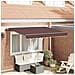 Tenda Retrattile Marrone 350 x 200 cm Poliestere e Alluminio - Foto miniatura 2