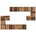 Set mobile TV 10 pcs Legno vecchio 60 x 30 x 30 cm - Foto miniatura 7