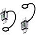 Adattatore Da Tipo-c Maschio A Maschio 2-pack: Ricarica 240w E Trasferimento Dati 120gbps Silver - Foto miniatura 1