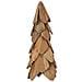 Albero di Natale Marrone 50 cm Legno massello di teak - Foto miniatura 1