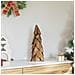 Albero di Natale Marrone 50 cm Legno massello di teak - Foto miniatura 3