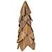 Albero di Natale Marrone 50 cm Legno massello di teak - Foto miniatura 4