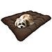 120x80 cm PRESTIGE Cuccia per cani impermeabile personalizzabile Marrone - Foto miniatura 8