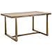 Tavolo Vkh576-marrone-mdf-150x90x78 Cm - Foto miniatura 1