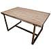 Tavolo Vkh576-marrone-mdf-150x90x78 Cm - Foto miniatura 4