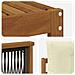 Set divani con cuscino 6 pcs Legno di Acacia Massello - Foto miniatura 5