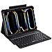 Custodia con Tastiera per Apple iPad 7-11 inch Universal Leather - Pelle - Foto miniatura 1