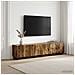 Supporto TV 179.5 x 34.5 x 40 cm Rovere Fumo - Foto miniatura 2