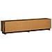 Supporto TV 179.5 x 34.5 x 40 cm Rovere Fumo - Foto miniatura 6