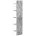 Scaffale da parete 2 pz Grigio Cemento 22 x 15 x 100 cm - Foto miniatura 6