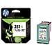 CB338EE Cartuccia Ink Originale 351XL a Colori Deskjet D4260 Capacità 580 Pagine - Foto miniatura 3