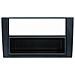 Adattatore autoradio 03404 Mascherina con foro ISO / Doppio Iso colore nero Audi Seat - Foto miniatura 1